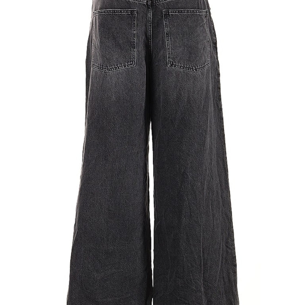 Madewell Charcoal Wide-Leg Jeans - Picture 2 of 2